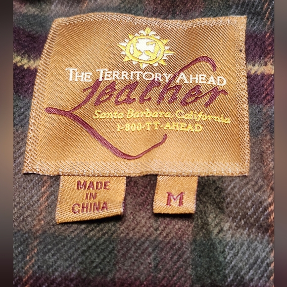 Vintage "The Territory Ahead" Suede Jacket From Santa Barbara, Ca - Mens M - Picture 3 of 16